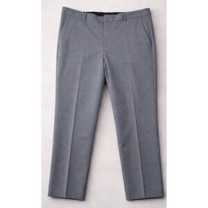 Bonobos Mens Dress Pants 38x30 Gray Micro Pinstripe Stretch Tailored Friday Fit